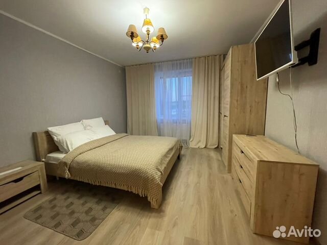 

1-к. квартира, 54 м², 3 кровати