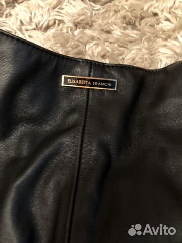 Кожаная куртка Elisabetta Franchi