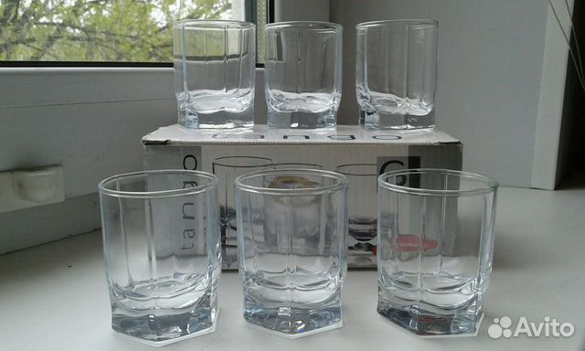Новые Рюмки Стопки набор в коробке Tango