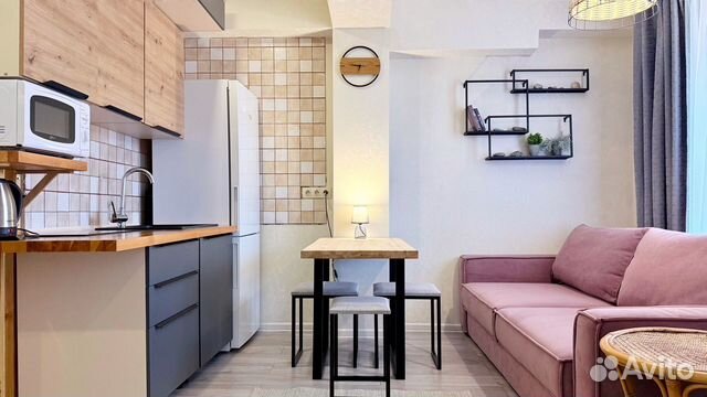 

Квартира-студия, 28 м², 3 кровати