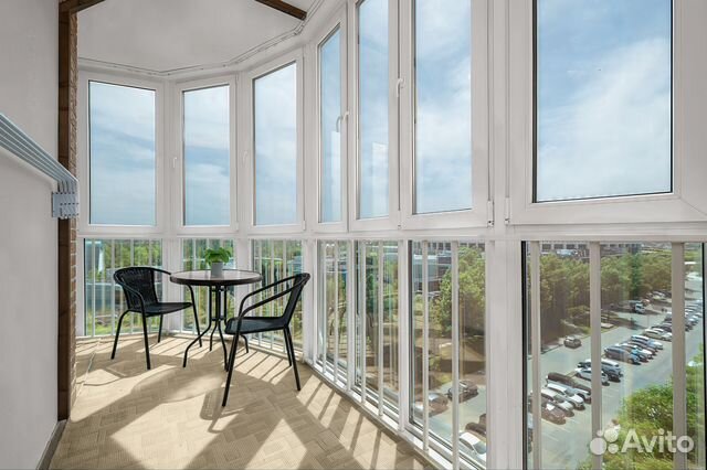 

1-к. квартира, 52 м², 2 кровати
