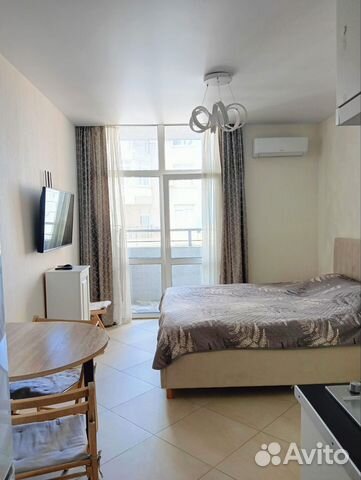 

Квартира-студия, 25 м², 2 кровати