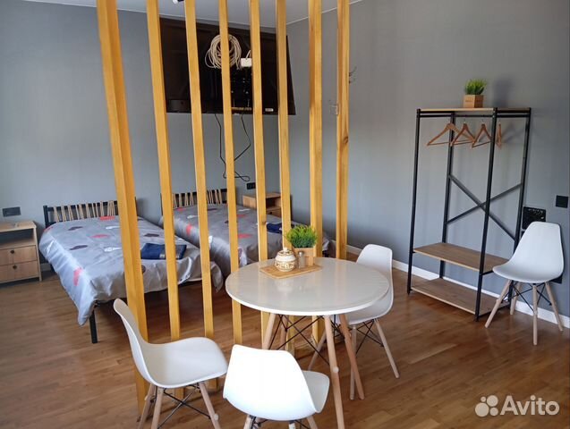 

Квартира-студия, 28 м², 2 кровати
