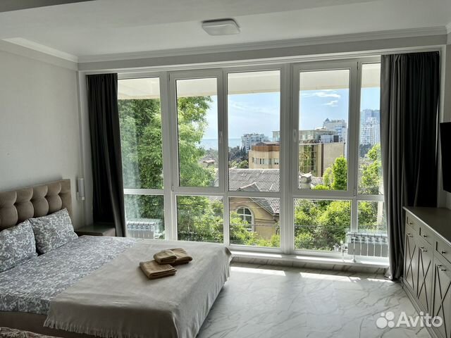 

Квартира-студия, 45 м², 2 кровати