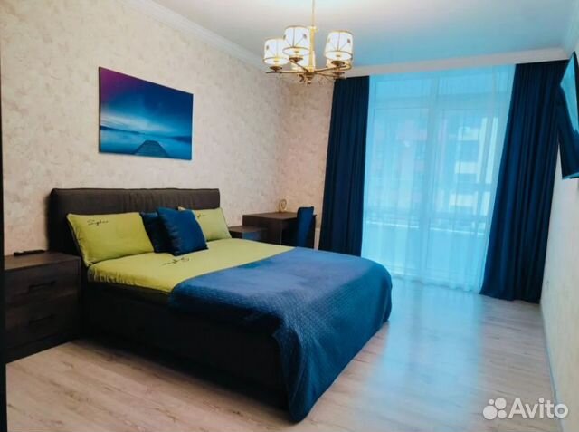 

1-к. квартира, 45,7 м², 2 кровати