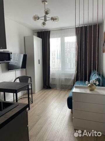 

Квартира-студия, 23 м², 1 кровать