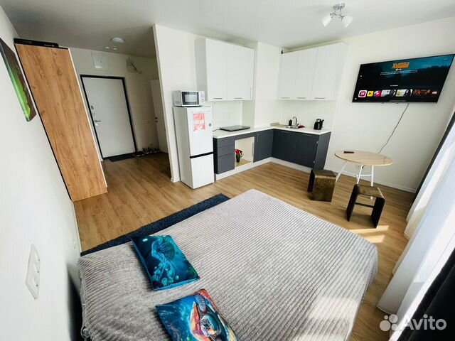 

Квартира-студия, 28 м², 1 кровать