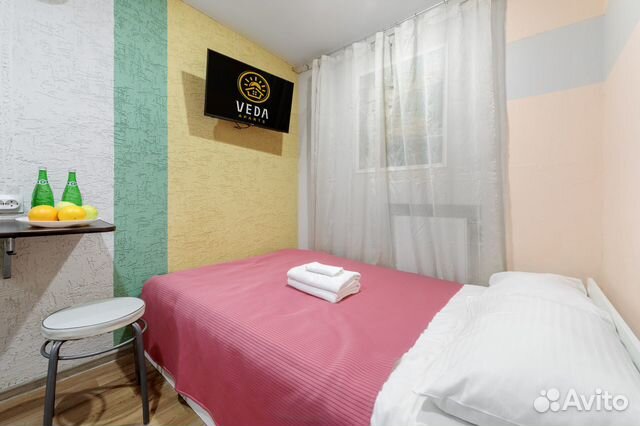 

Квартира-студия, 10 м², 1 кровать