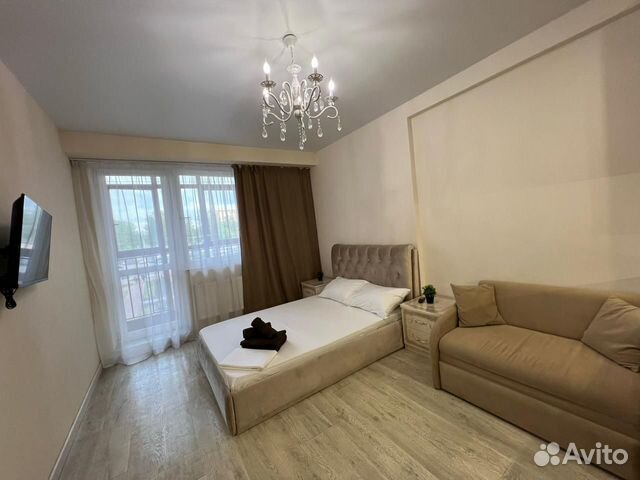 

Квартира-студия, 28 м², 2 кровати