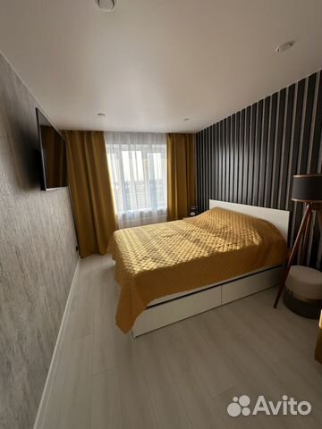 

1-к. квартира, 41 м², 2 кровати