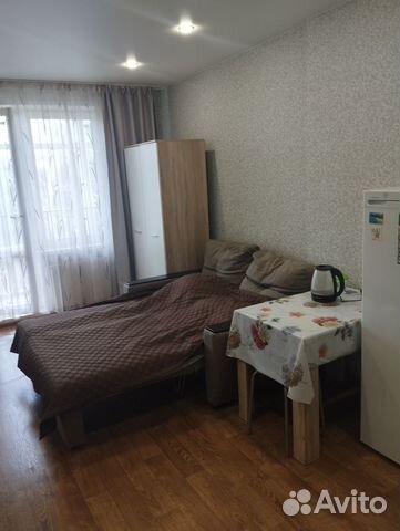 

Квартира-студия, 28 м², 1 кровать