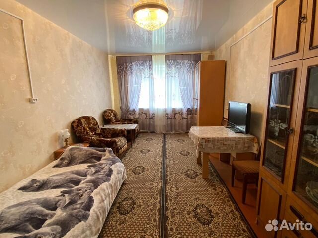 

1-к. квартира, 52 м², 2 кровати