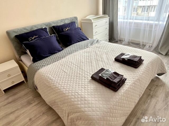 

2-к. квартира, 59 м², 2 кровати