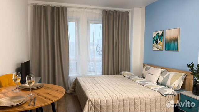 

Квартира-студия, 25,5 м², 1 кровать