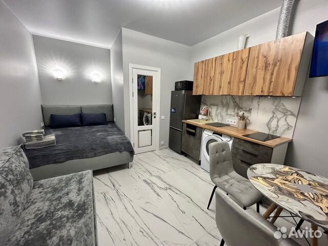 

Квартира-студия, 22 м², 2 кровати