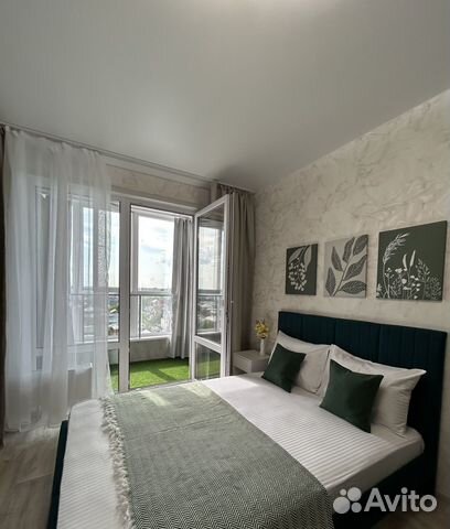 

Квартира-студия, 28 м², 2 кровати