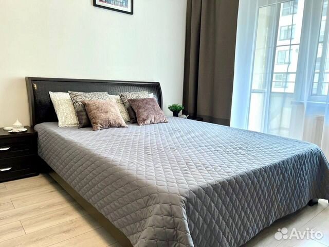 

1-к. квартира, 42 м², 2 кровати