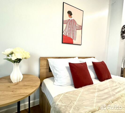 

Квартира-студия, 25 м², 2 кровати