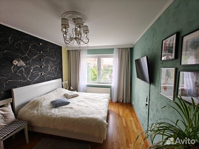 

1-к. квартира, 43 м², 3 кровати