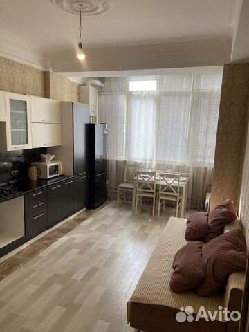

1-к. квартира, 47 м², 2 кровати