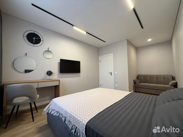 

1-к. квартира, 37 м², 2 кровати