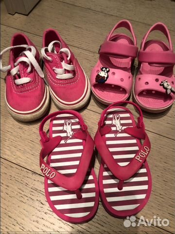 Обувь на лето Ralph Lauren, crocs, Levi’s Обувь на лето Ralph Lauren, crocs, Levi’s