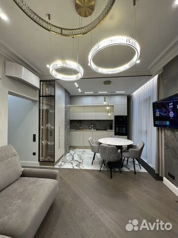 

1-к. квартира, 50 м², 2 кровати