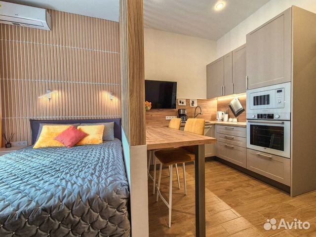

Квартира-студия, 25 м², 2 кровати