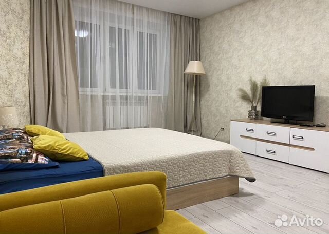 

1-к. квартира, 50 м², 2 кровати
