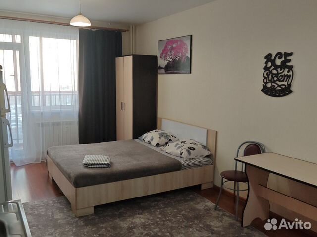 

Квартира-студия, 30 м², 1 кровать