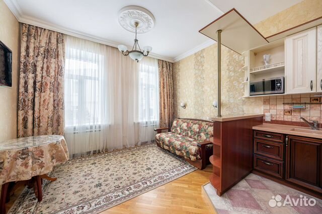 

Квартира-студия, 27 м², 1 кровать