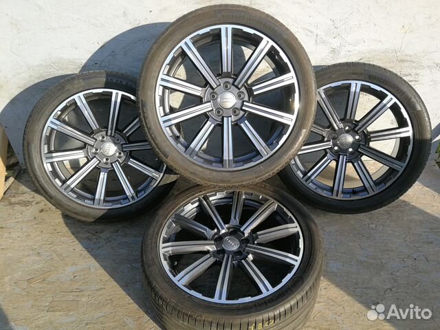 Новые колеса на Audi Q7 new A8 R20 Новые колеса на Audi Q7 new A8 R20