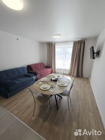 

1-к. квартира, 45 м², 3 кровати