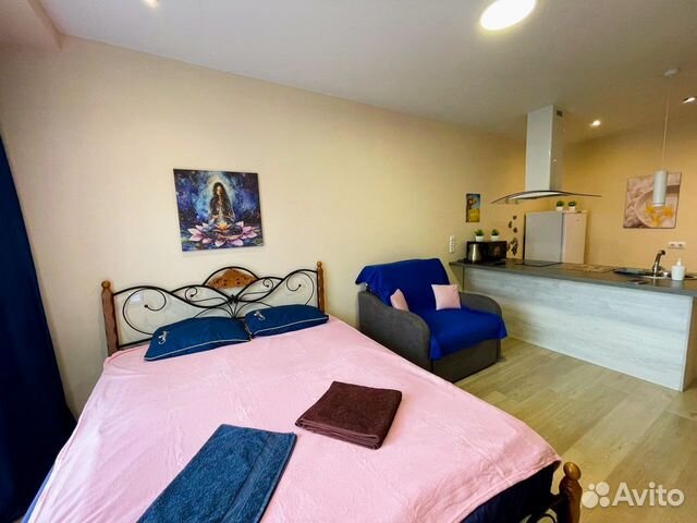 

Квартира-студия, 30 м², 2 кровати