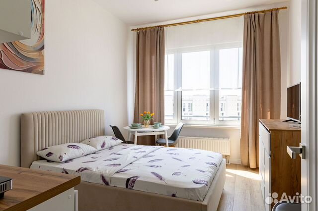 

Квартира-студия, 25 м², 1 кровать