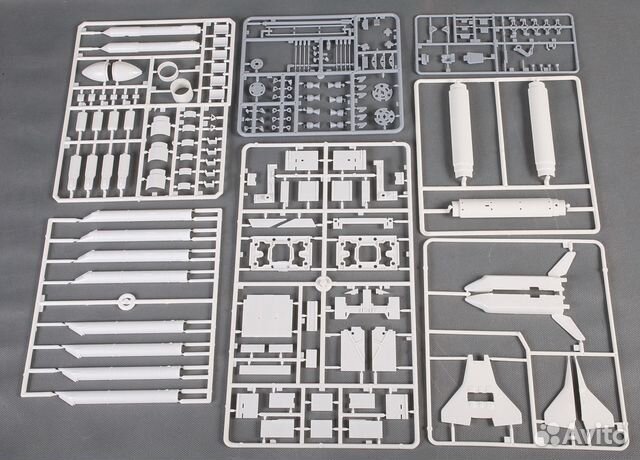 Модель мткс Энергия и Буран, 1/288