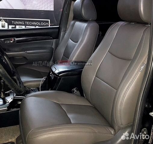 Кожаный салон Toyota Land Cruiser Prado 120 Кожаный салон Toyota Land Cruiser Prado 120