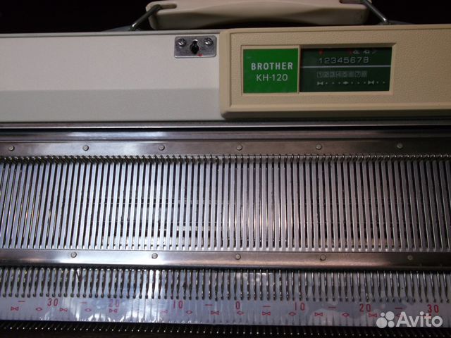 Вязальная машина Бразер brother KH-120 Япония 7-ой