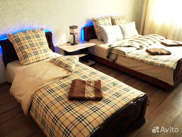 

1-к. квартира, 38 м², 2 кровати