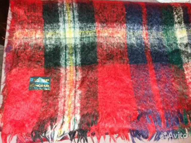 Плед мохер. Новый. Индия