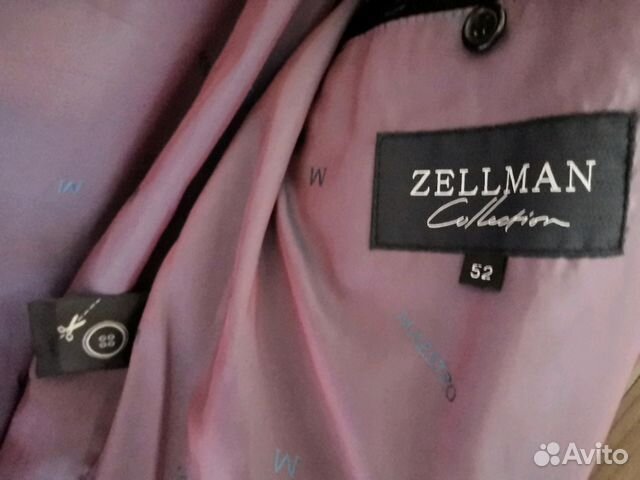 Замшевое пальто Zellman