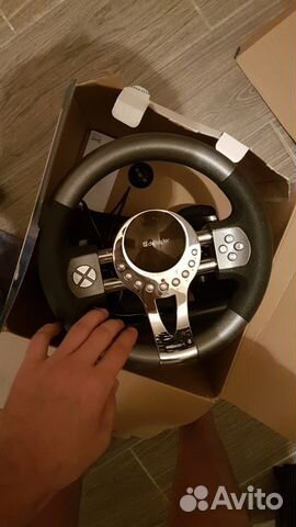 Руль и педали Defender для компьютера/ноутбука Руль и педали Defender для компьютера/ноутбука