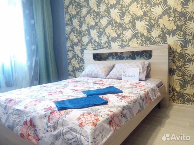 

1-к. квартира, 43 м², 2 кровати