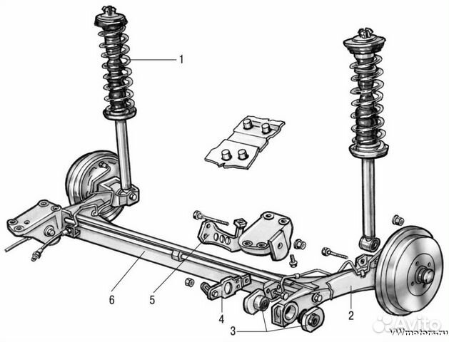 Volkswagen passat b5 схема передней подвески