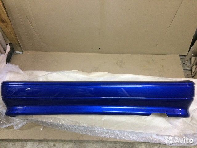 Бампер задний ваз 2113 2114 цвет Синий