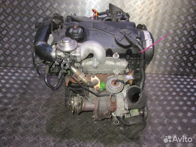 Двигатель AVB Vw Пассат Ауди А4 гарантия 90 дней