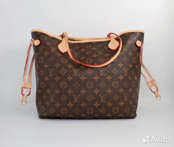 Кожаная сумка шоппер Луи Виттон Louis Vuitton