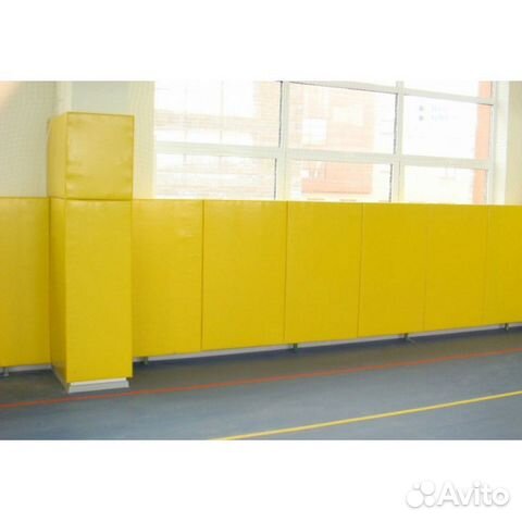 Стеновые протекторы или мягкую защиту стен, желтый