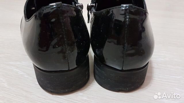 Туфли Натуральный лак р.37-38