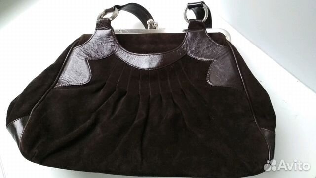 Сумка замшевая новая
